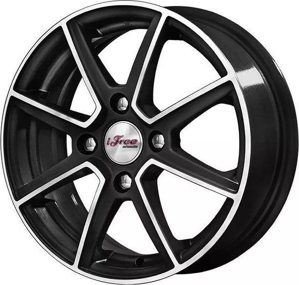 Изображение товара Литой диск iFree Майами лайт 14x5.5" 4x100мм DIA 67.1мм ET 40мм Блэк джек