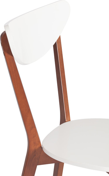 Изображение товара Набор стульев Tetchair Maxi жесткое сиденье (2шт, белый/коричневый)
