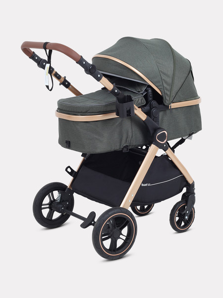 Изображение товара Детская универсальная коляска Rant Basic Roller Gold 2в1 / RA161 (Olive)