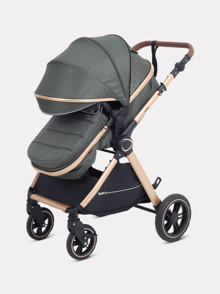 Изображение товара Детская универсальная коляска Rant Basic Roller Gold 2в1 / RA161 (Olive)
