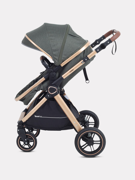 Изображение товара Детская универсальная коляска Rant Basic Roller Gold 2в1 / RA161 (Olive)