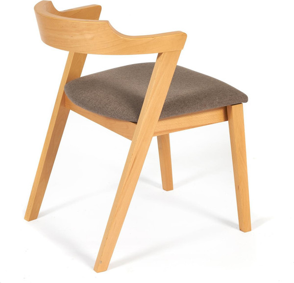 Изображение товара Набор стульев Tetchair Versa мягкое сиденье (2шт, натуральный/коричневый)