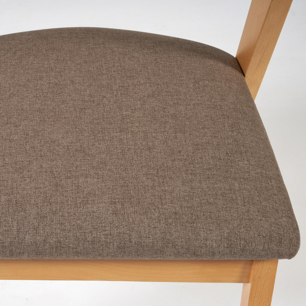 Изображение товара Набор стульев Tetchair Versa мягкое сиденье (2шт, натуральный/коричневый)