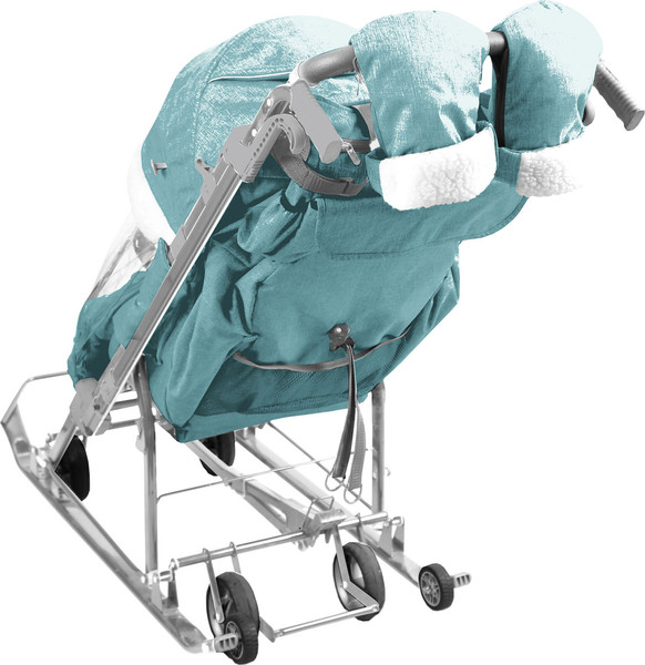 Изображение товара Санки-коляска Ника НД7-5К/МТ (мятный с шишкой)