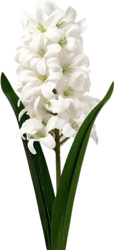 Изображение товара Искусственный цветок Sundays Home Гиацинт / BC10162 белый (47см)