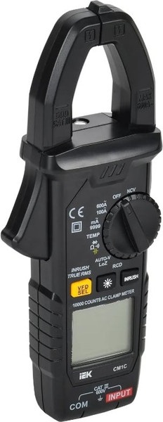 Изображение товара Клещи токоизмерительные IEK ARMA2L 5 CM1C / A2L5-CM13-01