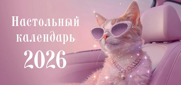 Изображение товара Календарь настольный Listoff Кошечка. 2026 год / КДСТ2603