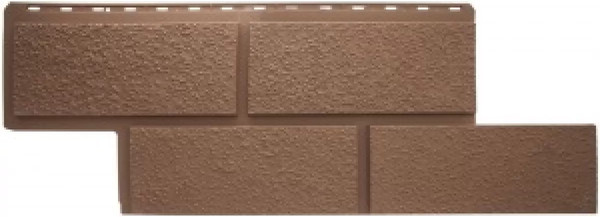 Изображение товара Сайдинг Альта-профиль Неаполь ЭКО (1.25х0.45м, терракотовый)