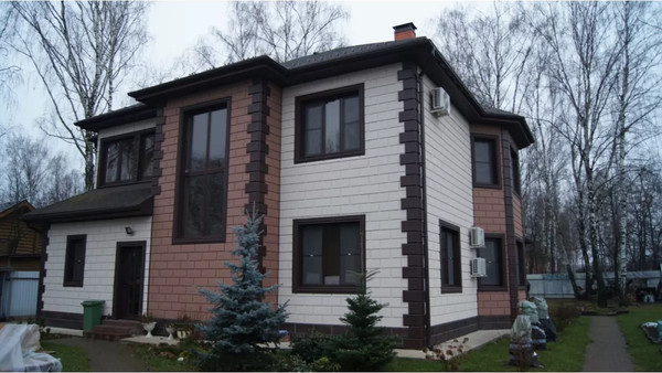 Изображение товара Сайдинг Альта-профиль Неаполь ЭКО (1.25х0.45м, терракотовый)