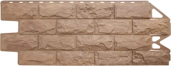 Изображение товара Сайдинг Альта-профиль Фагот Эко Бежевый (1.02x0.43м)