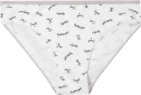 Изображение товара Трусы детские Mark Formelle 417742 (р.152-76, слова на светло-молочном)