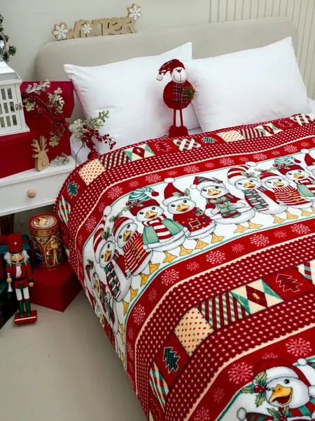 Изображение товара Плед Павлинка Гуси клетка НГ 150х200