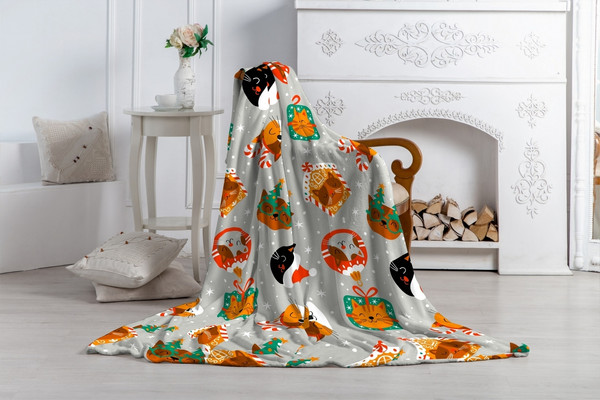 Изображение товара Плед Павлинка Котики НГ 150х200