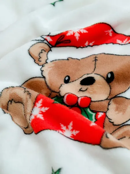 Изображение товара Плед Павлинка Новогодние мишки 150х200