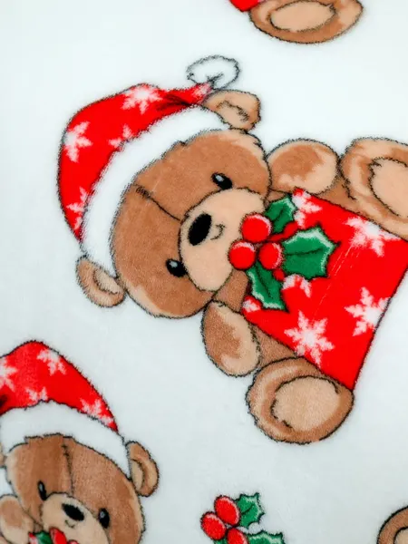 Изображение товара Плед Павлинка Новогодние мишки 150х200