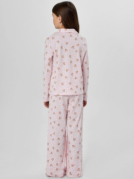 Изображение товара Пижама детская Mark Formelle 567754 (р.146-72, мишки с цветами на розовом)