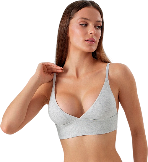 Изображение товара Бюстгальтер Mark Formelle 512599 (р.80B, серый меланж 4306-А-2)