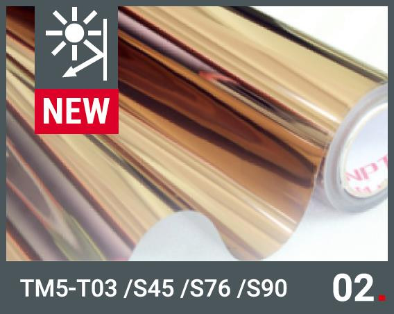Изображение товара Пленка для окон Delfa Светоотражающая ТМ5-Т03/S45 (45x150, кофе)