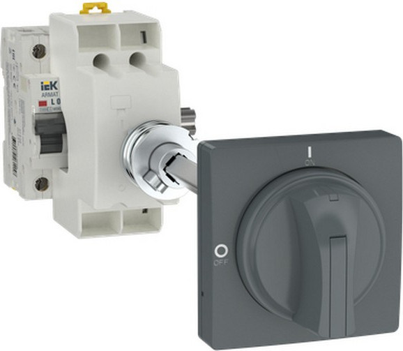 Изображение товара Рукоятка для выключателя автоматического IEK ARMAT AR-AUX-RHN