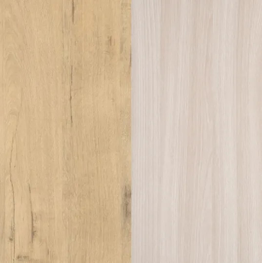 Изображение товара Полуторная кровать Proson Milton с ПМ 140x190 (бунратти/ясень шимо светлый)