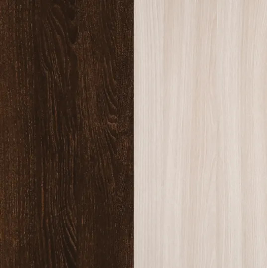 Изображение товара Полуторная кровать Proson  Milton с ПМ 140x190 (дуб кантербери/ясень шимо светлый)