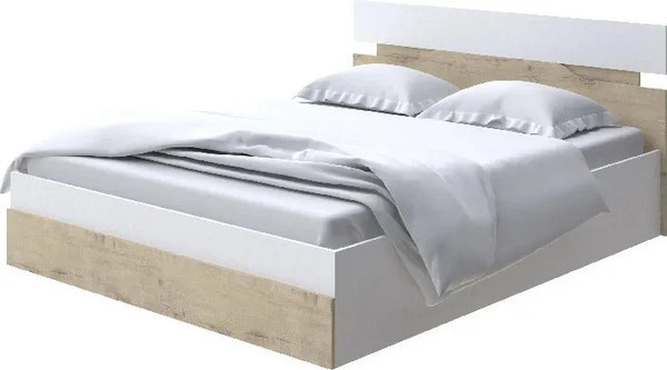 Изображение товара Полуторная кровать Proson Milton с ПМ 120x200 (белый/бунратти)