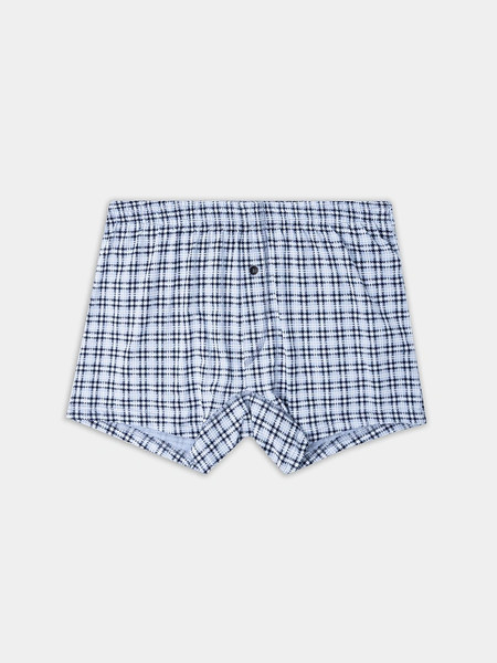 Изображение товара Трусы мужские Mark Formelle 411152 (р.98-108, клетка на серо-голубом)