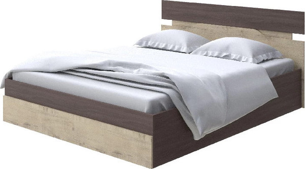 Изображение товара Полуторная кровать Proson Milton с ПМ 120x190 (ясень шимо темный/бунратти)