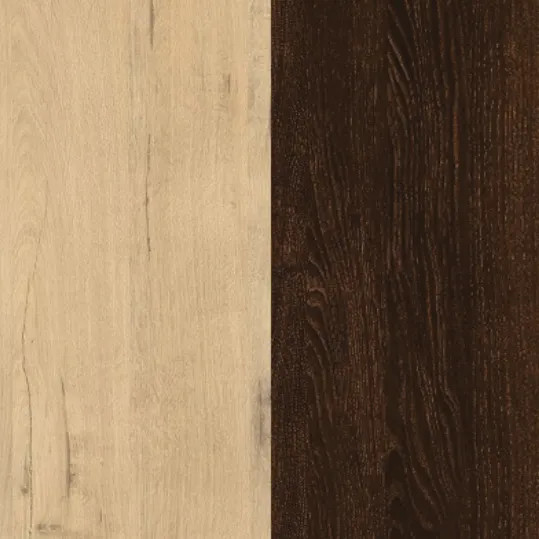 Изображение товара Полуторная кровать Proson Milton с ПМ 120x190 (бунратти/дуб кантербери)