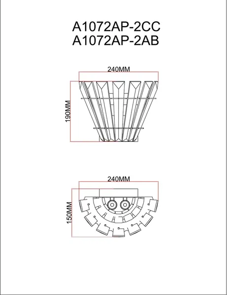 Изображение товара Бра Arte Lamp A1072AP-2AB