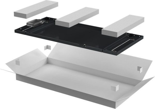 Задняя панель для щита ITK Linea N LN05-18U6X-ZM (черный) — фото 3