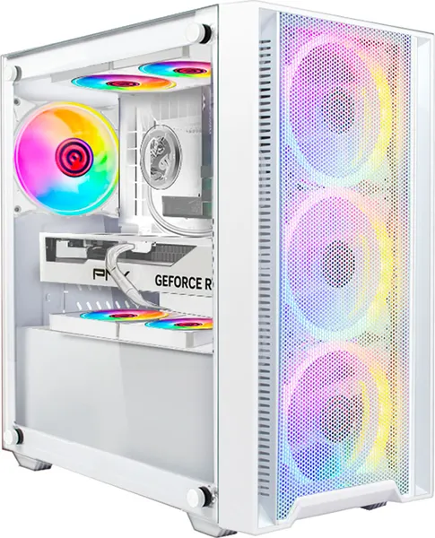 Изображение товара Корпус для компьютера Ginzzu CL640 (белый)