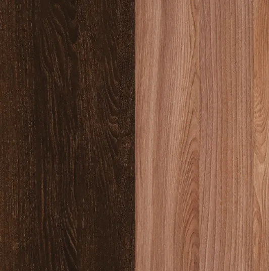 Изображение товара Двуспальная кровать Proson Milton с ПМ 180x200 (дуб кантербери/ясень шимо темный)