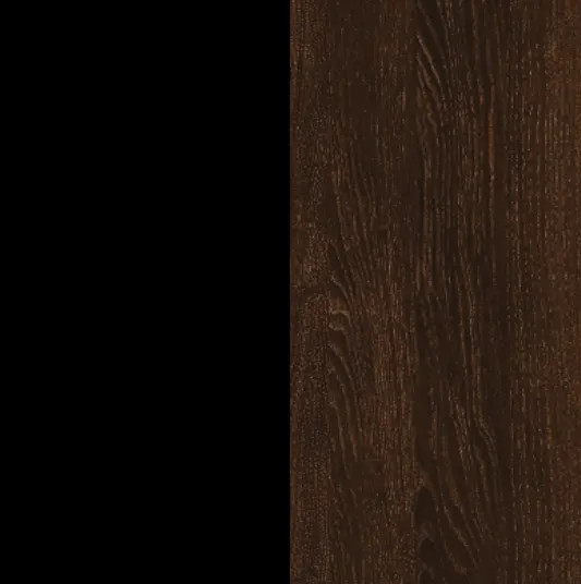 Изображение товара Двуспальная кровать Proson Milton с ПМ 180x200 (черный/дуб кантербери)