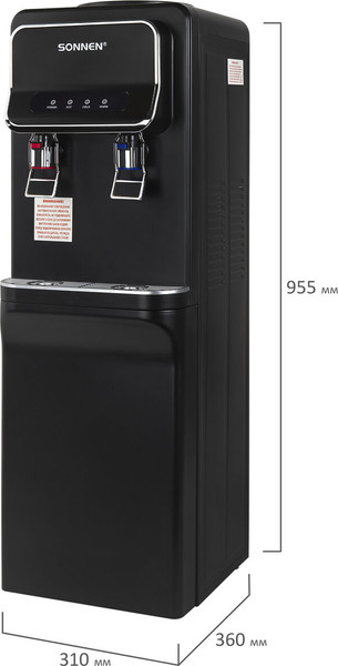 Изображение товара Кулер Sonnen FSE-02WBc / 456168 (черный)