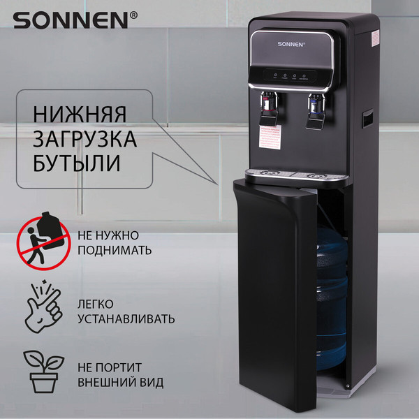 Изображение товара Кулер Sonnen FSE-02WB / 456169 (черный)