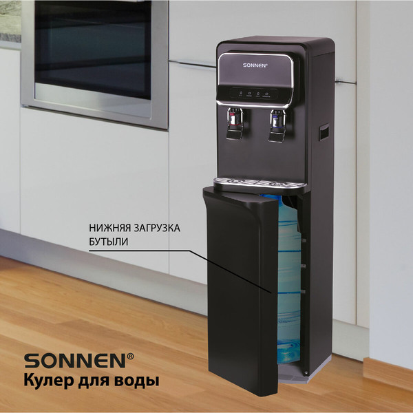 Изображение товара Кулер Sonnen FSE-02WB / 456169 (черный)