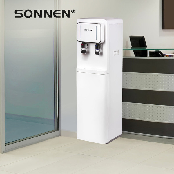 Изображение товара Кулер Sonnen FSE-02BW / 456170 (белый)