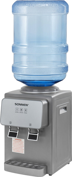 Изображение товара Кулер Sonnen TSE-02GP / 455745 (серебристый)