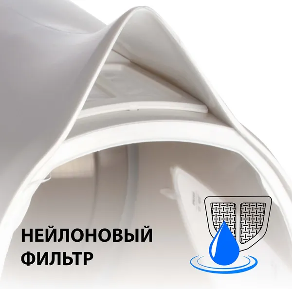 Изображение товара Электрочайник Sonnen KT-1743 / 453414 (белый)