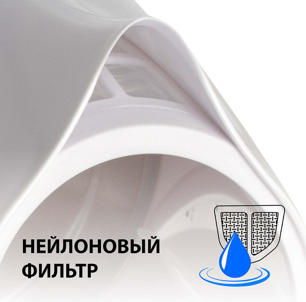 Изображение товара Электрочайник Sonnen KT-1758 / 453415 (белый)