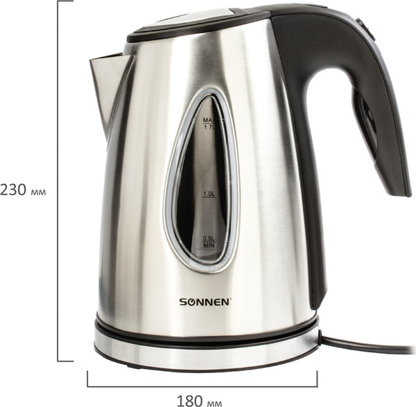 Изображение товара Электрочайник Sonnen KT-1721 / 454347