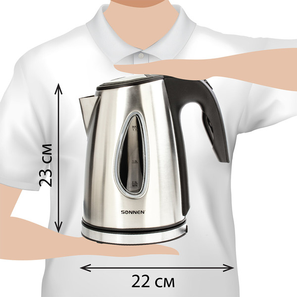 Изображение товара Электрочайник Sonnen KT-1721 / 454347
