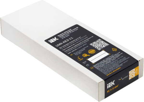 Изображение товара Маркер кабельный IEK KE 4-6мм2 "-" / UMK-KE3-11 (200шт)