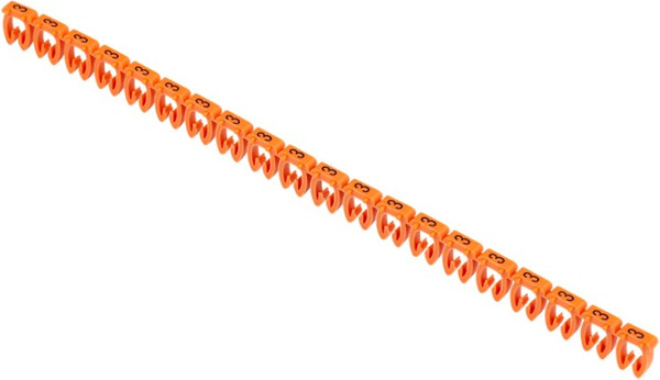 Изображение товара Маркер кабельный IEK KE 4-6мм2 "3" / UMK-KE3-3 (500шт)