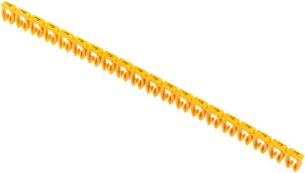 Изображение товара Маркер кабельный IEK KE 4-6мм2 "J" / UMK-KE3-J (200шт)