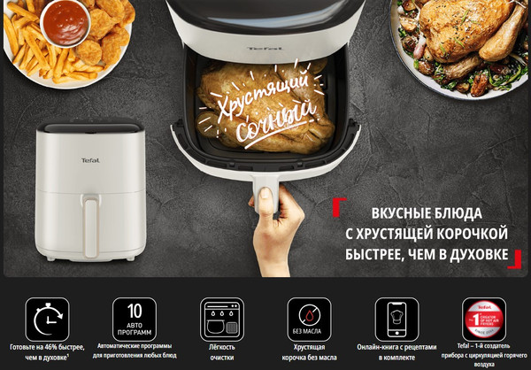 Изображение товара Аэрогриль Tefal EY245AE0