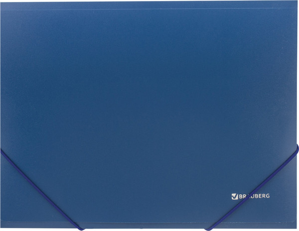 Изображение товара Папка для бумаг Brauberg Стандарт / 221623 (синий)