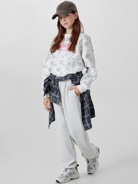 Изображение товара Штаны детские Mark Formelle 187847 (р.122-60, серый меланж 4306-А)