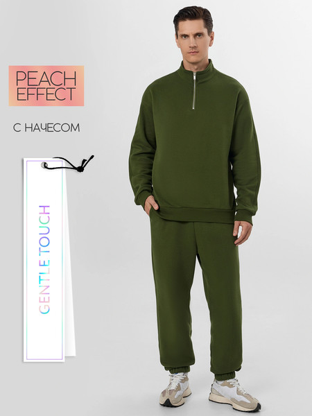 Изображение товара Комплект одежды Mark Formelle 191037 (р.112-102-182/188, осенний мох)